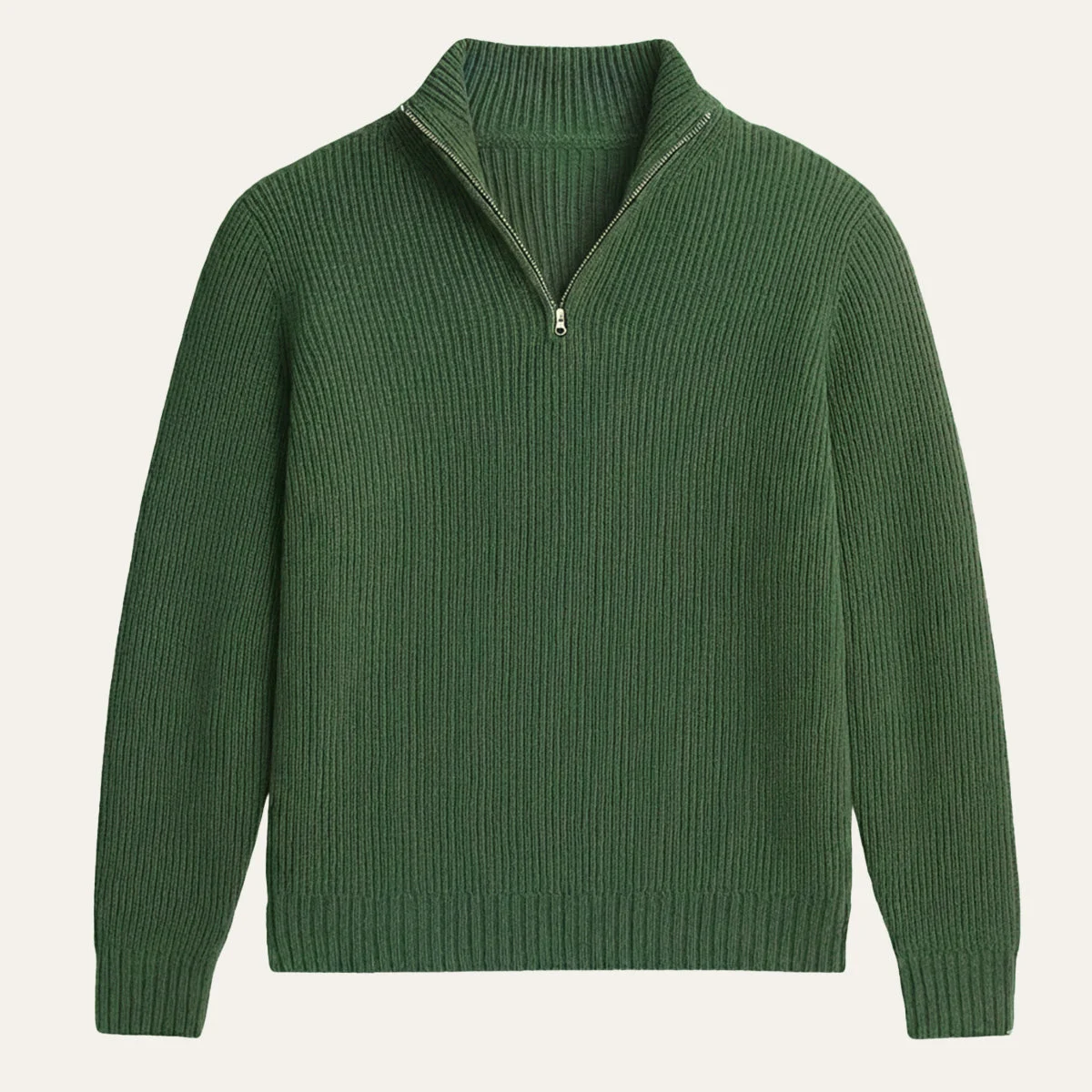 Francois | 100% Cashmere Half Zip Knit
