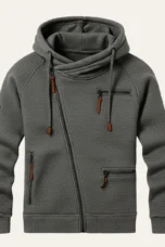 Magloire | Brushed Back Zip Up Hoodie