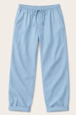 Honorine | Cotton Wide Leg Trousers