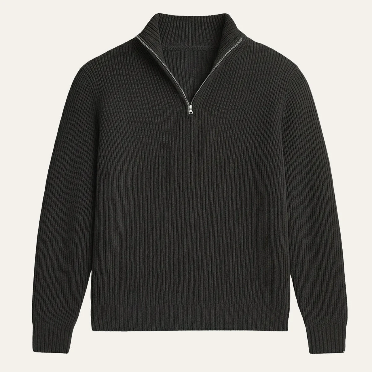 Francois | 100% Cashmere Half Zip Knit