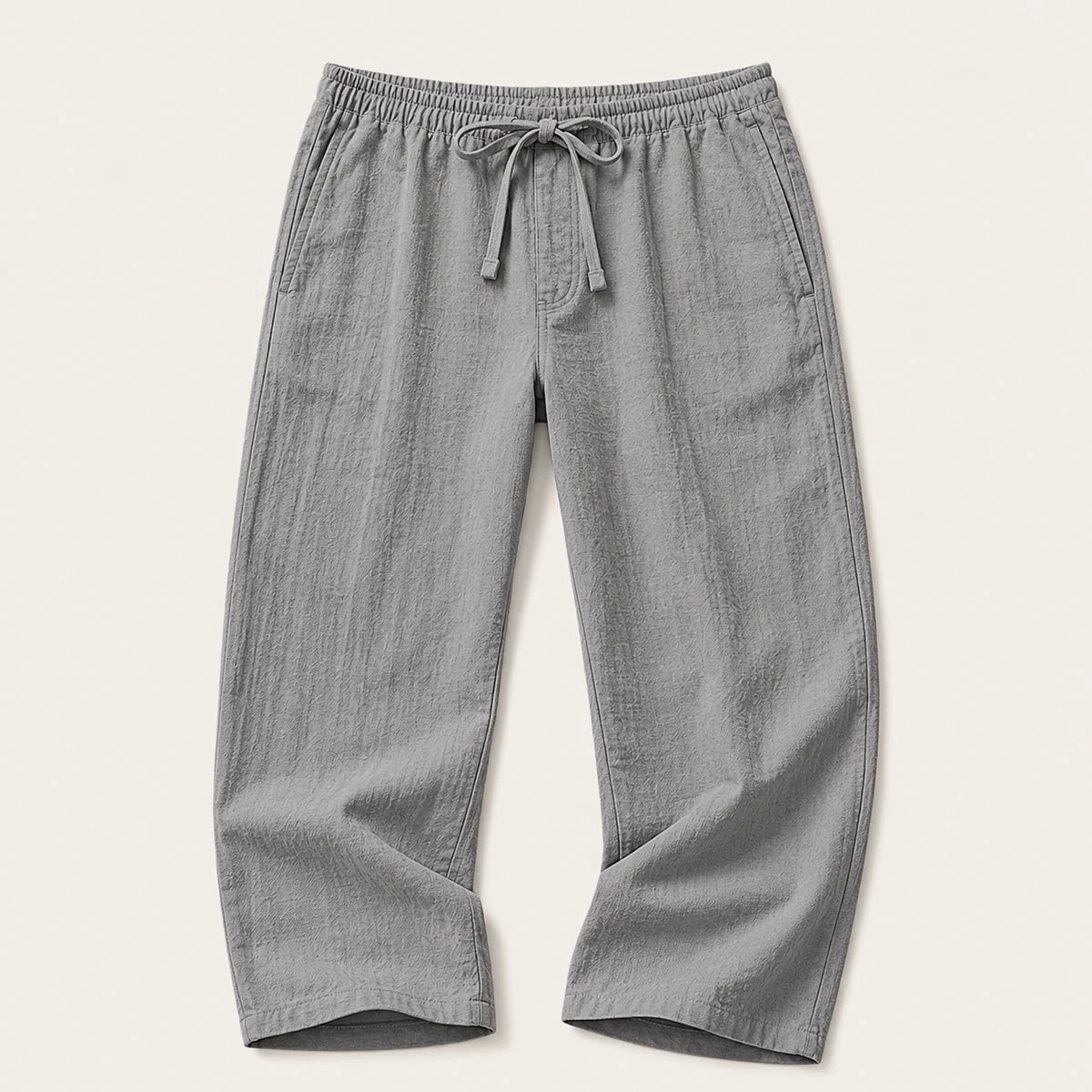 Myrtle | Tapered Linen Blend Trousers