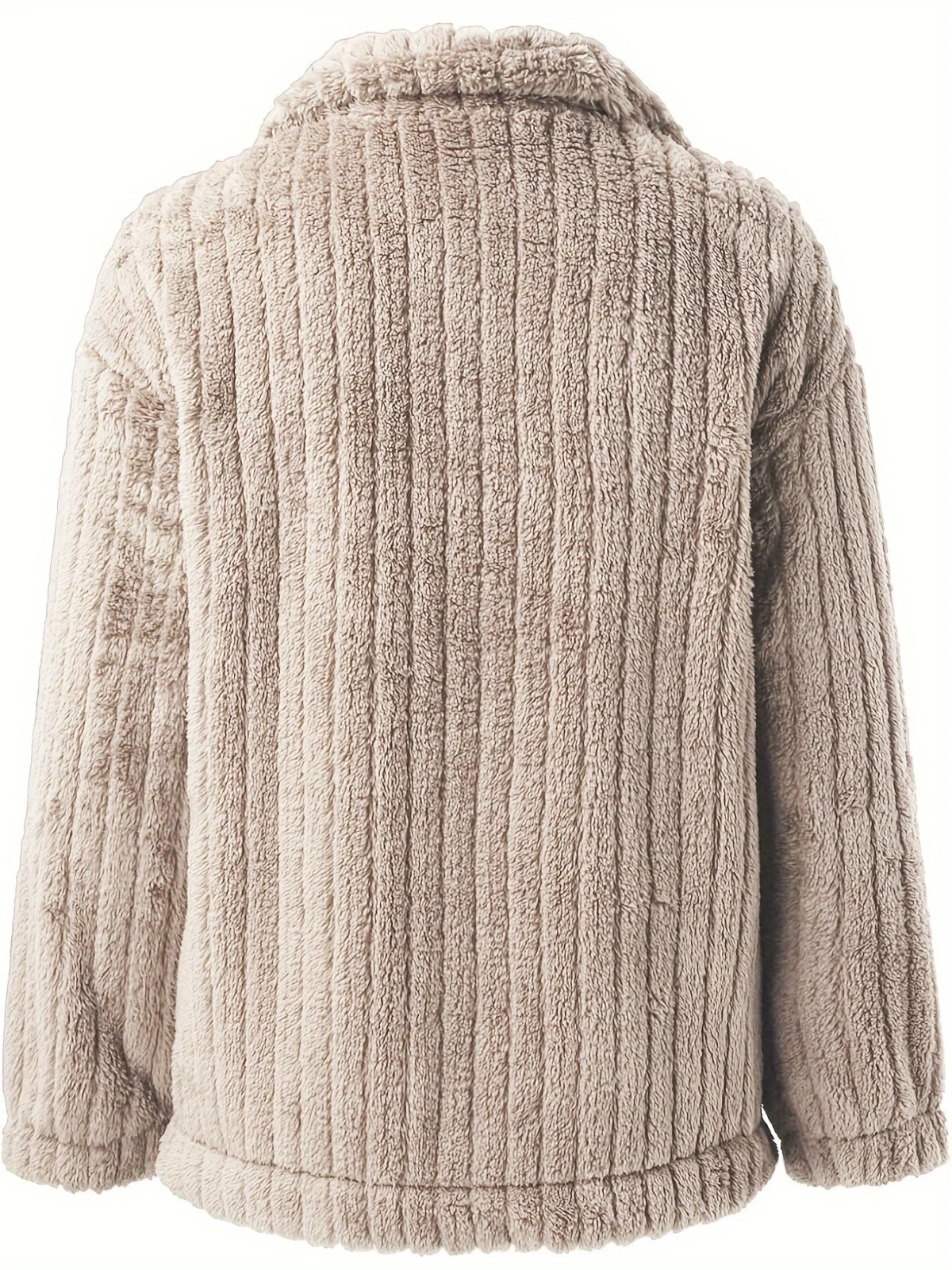 Henriette | Teddy Jacket, Fold-Over Collar