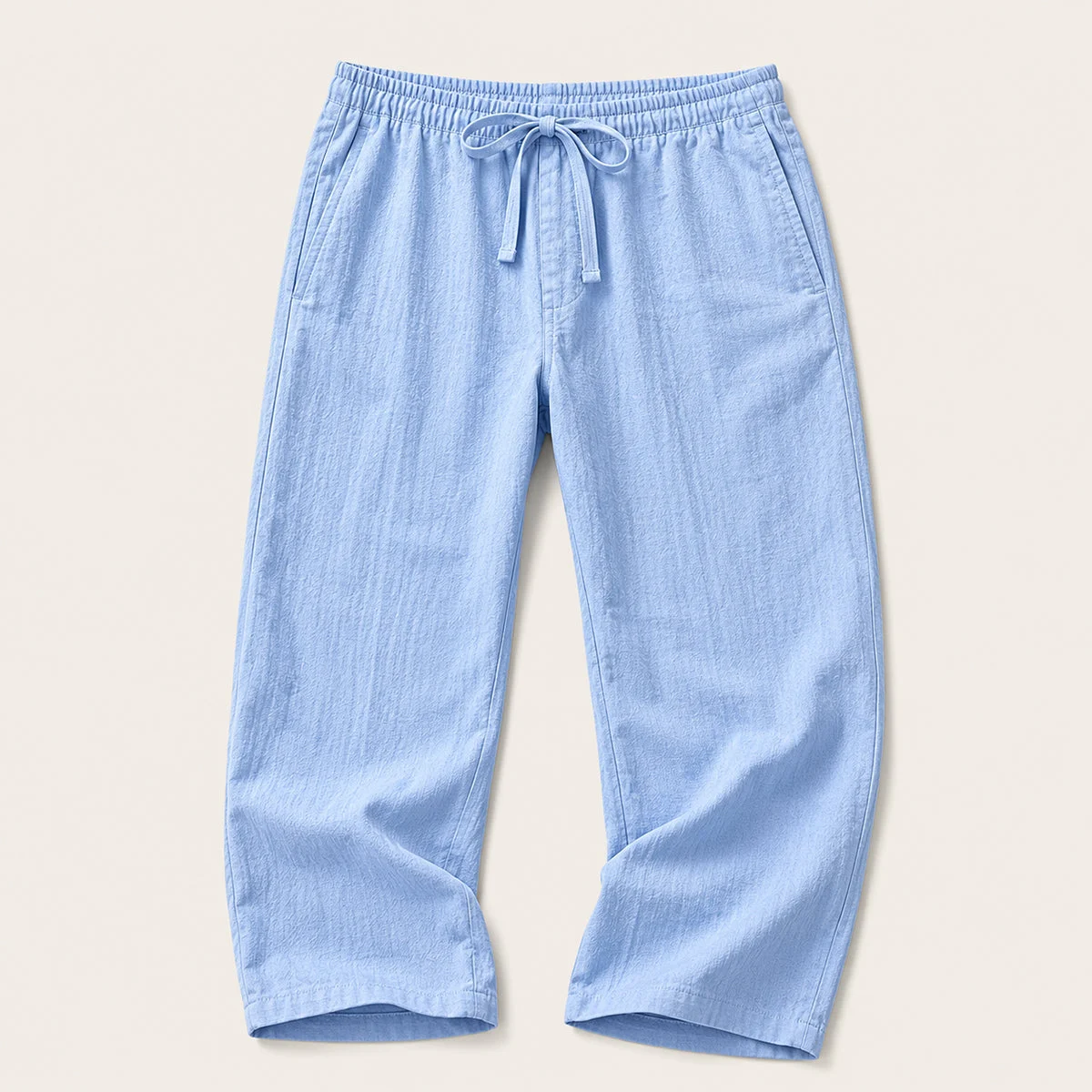 Myrtle | Tapered Linen Blend Trousers