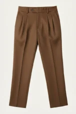 Muriel | Pleated Linen Trousers