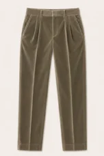 Séraphine | Velvet Straight-Leg Trousers