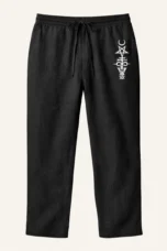 Cecile | Linen Cotton Wide Leg Trousers