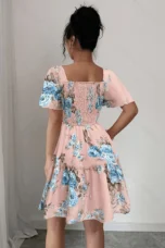 Sylvine | Waist Tie Floral Dress