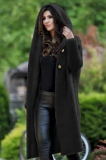 Pauline | Hooded Longline Cardigan