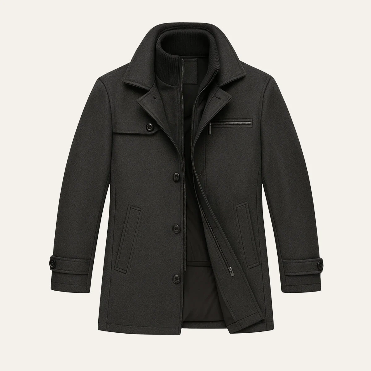 Josaphat | Funnel Neck Waterproof Coat