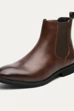 Eugene | Leather Chelsea Ankle Boot