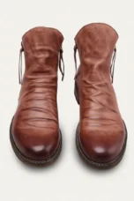 Bertrand | 100% Leather Side Zip Boot