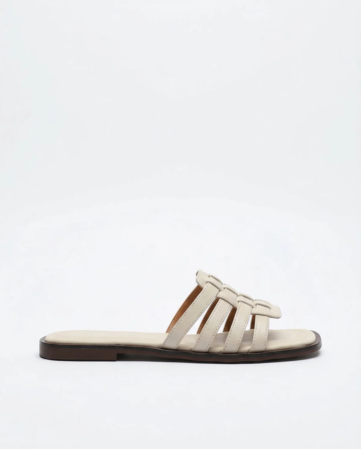 Andreanne | Hand Woven Square Toe Slides