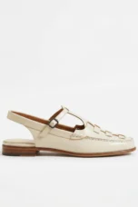 Peggy | Italian Leather Slingback Sandals