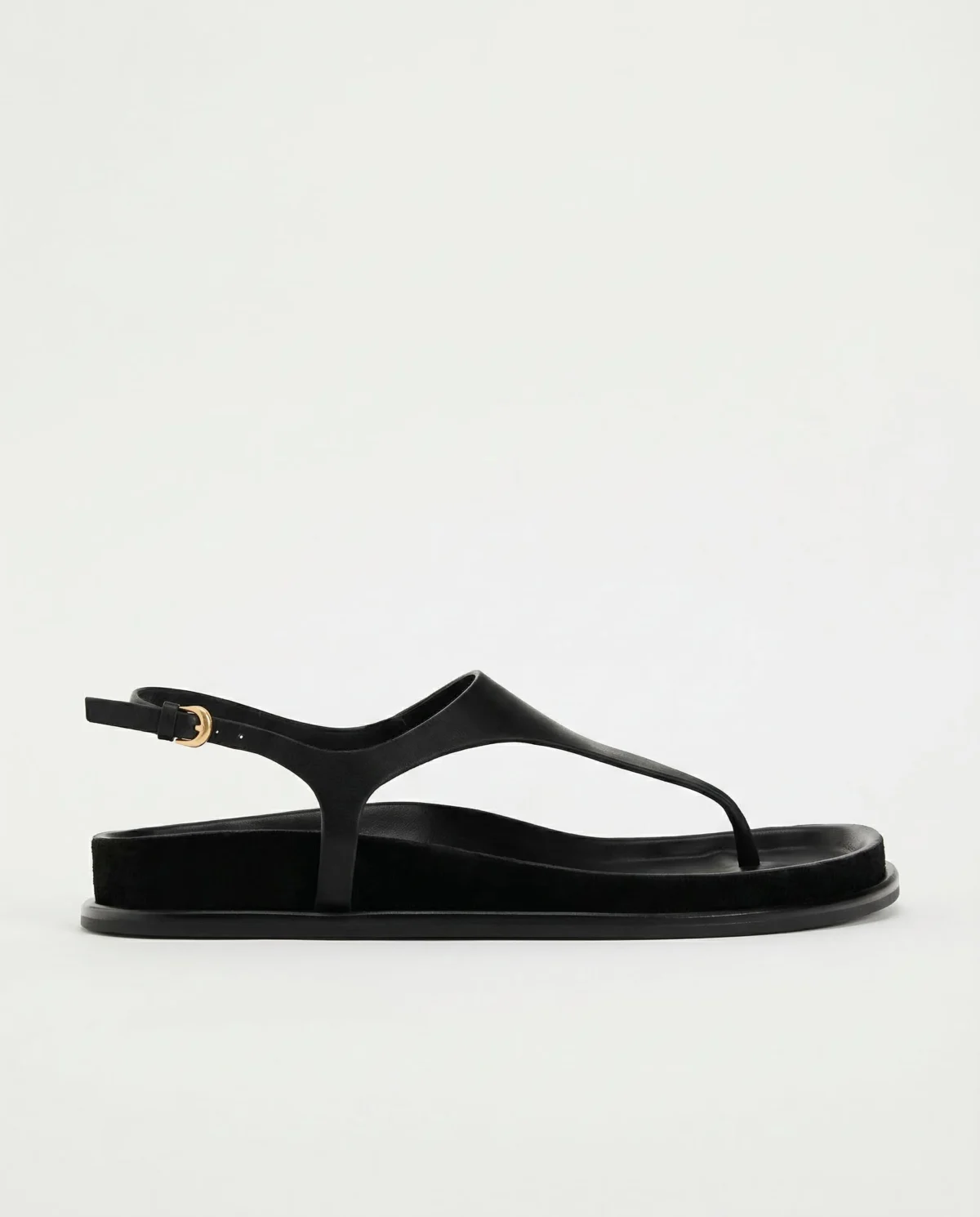 Eudora | Metal Trim Ankle Strap Flats