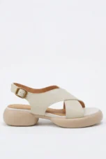 Bathilde | Crossover Band Padded Slides