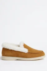 Lila | Shearling-Lined Loafer Boots