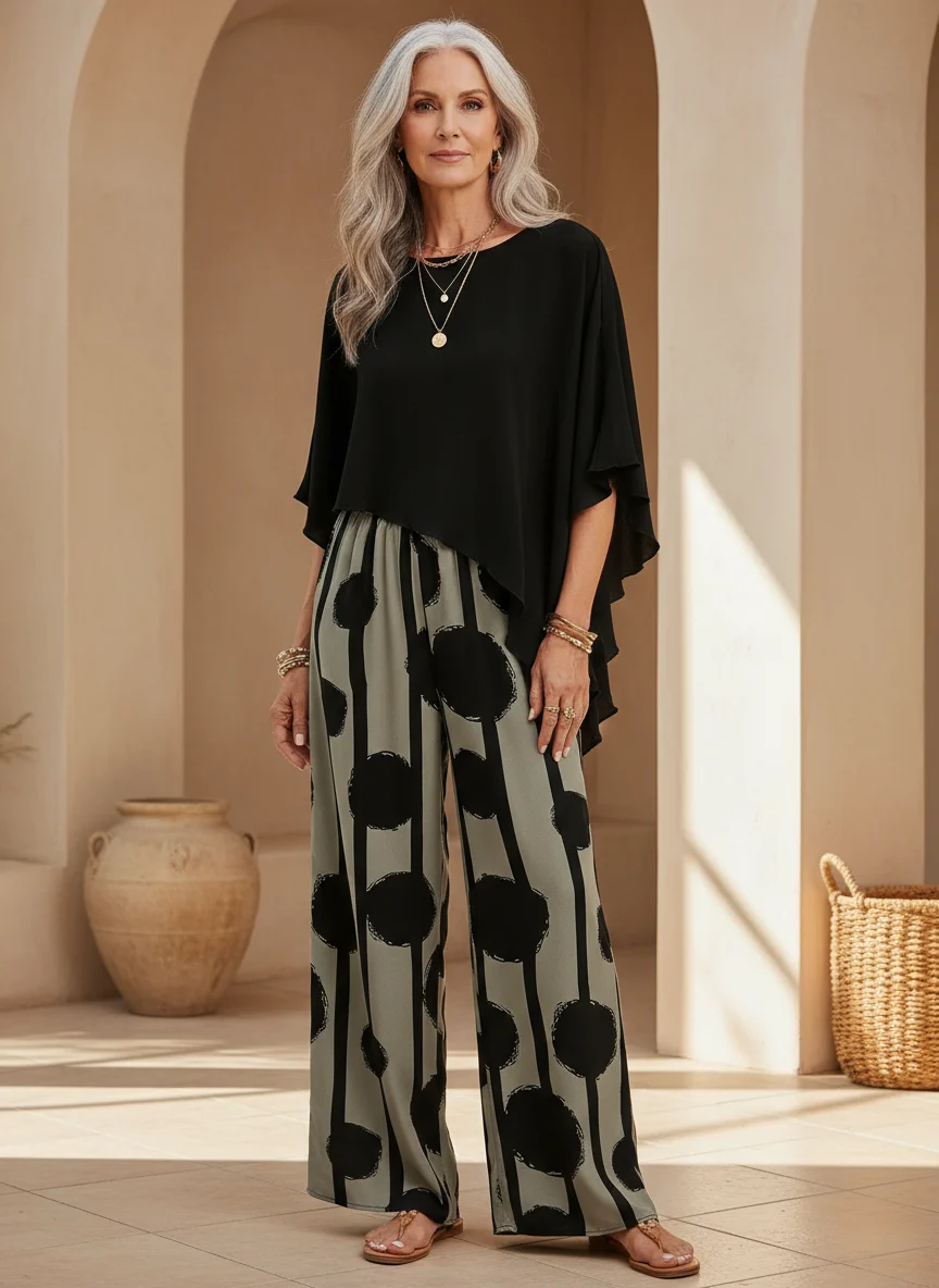Carmen | Viscose Two-Piece Set