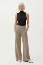 Hedwige | High Waist Cashmere Blend Pants