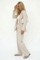 Liliane | High Waist Wide Leg Trousers