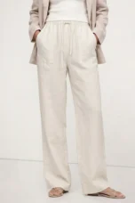 Delima | Pure Linen Drawstring Pants