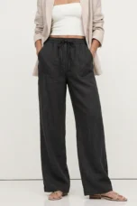 Delima | Pure Linen Drawstring Pants