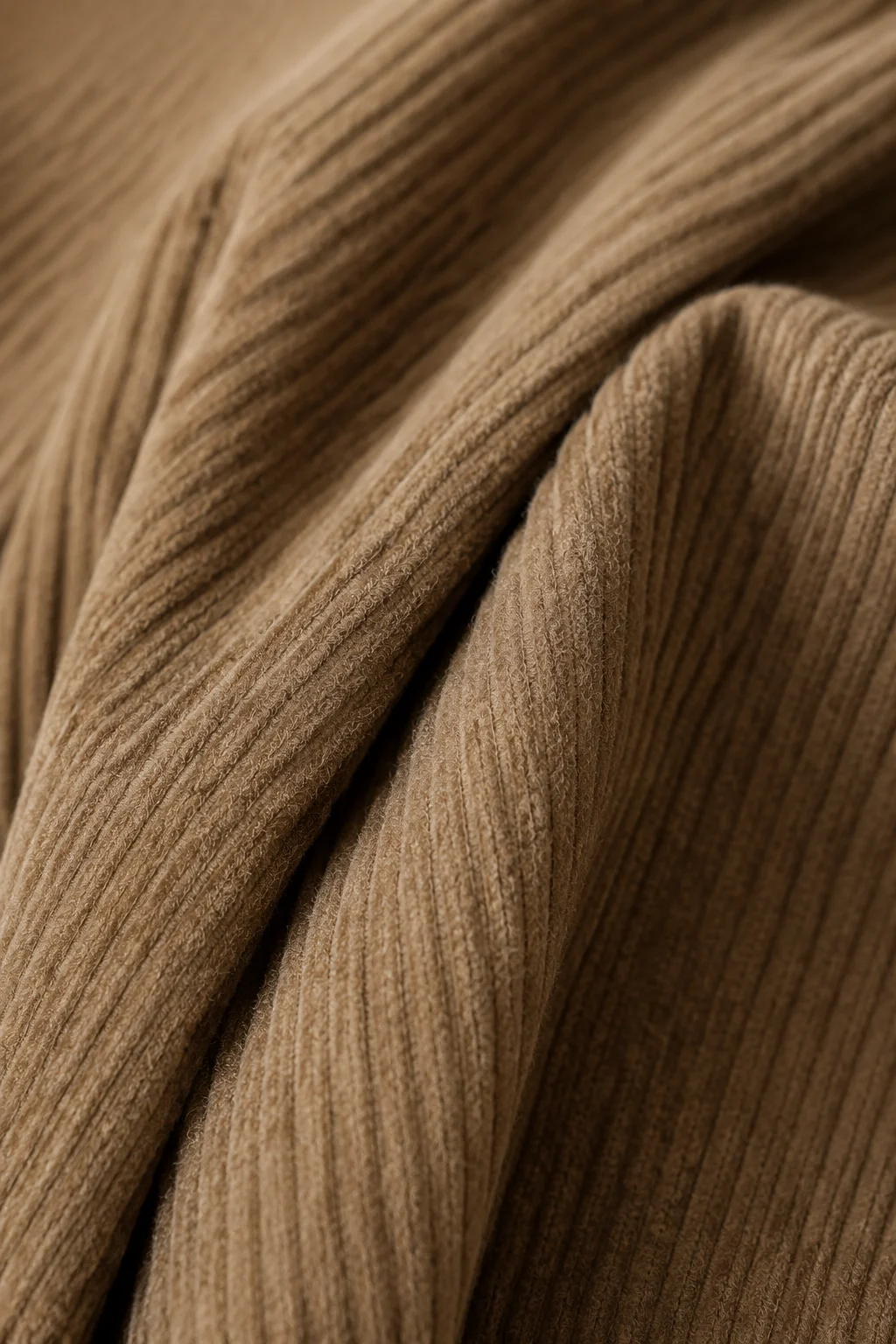 Gaetane | Pleated Corduroy Mini Skirt - fabric close-up