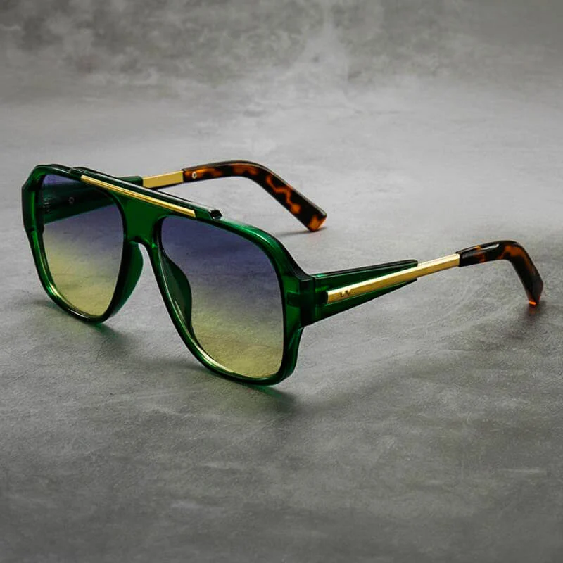 Oversized Square Acetate Sunglasses
