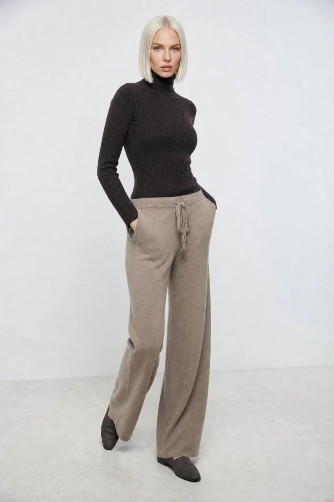 Guillemette | Cashmere Blend Knit Pants