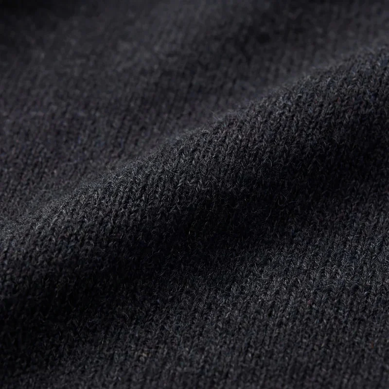 Omer | Stand Collar Quarter Zip Knit