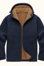 Damase | Lamb Wool Lined Hooded Jacket