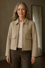 Hässleholm wool jacket open