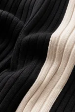 Hermance | Contrast Bound Two Piece Set - fabric close-up