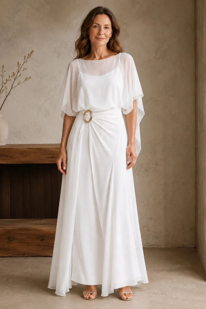 Hermione | Dress with a Sheer Overlay