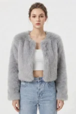 Idola | Dense Pile Faux Fur Jacket