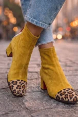 Marcella | Square-Toe Ankle Boots