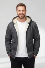 Roland | Sherpa-Lined Hooded Cardigan