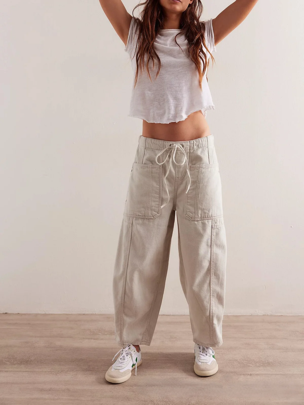 Maryse | Pull-On 100% Cotton Denim Jeans