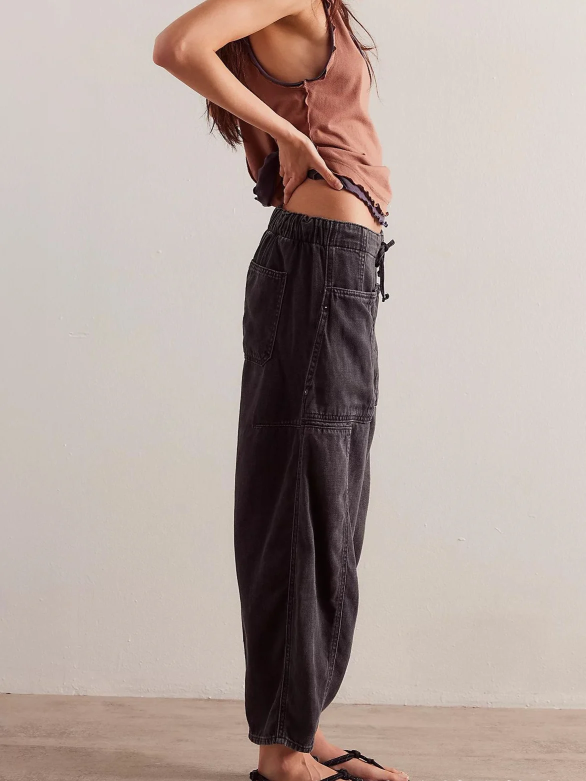 Maryse | Pull-On 100% Cotton Denim Jeans