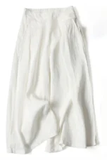 Leona | High Waist Linen Blend Trousers