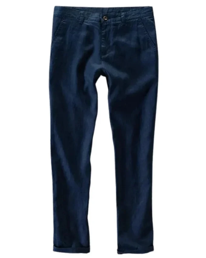 Renée | Straight Leg Linen Trousers