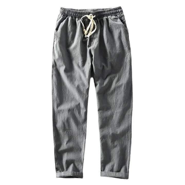 Josephine | Linen Drawstring Trousers