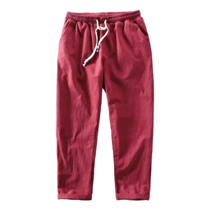 Josephine | Linen Drawstring Trousers