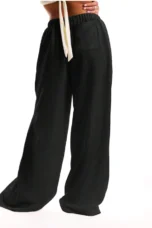 Suzelle | Linen Blend Tie Waist Trousers