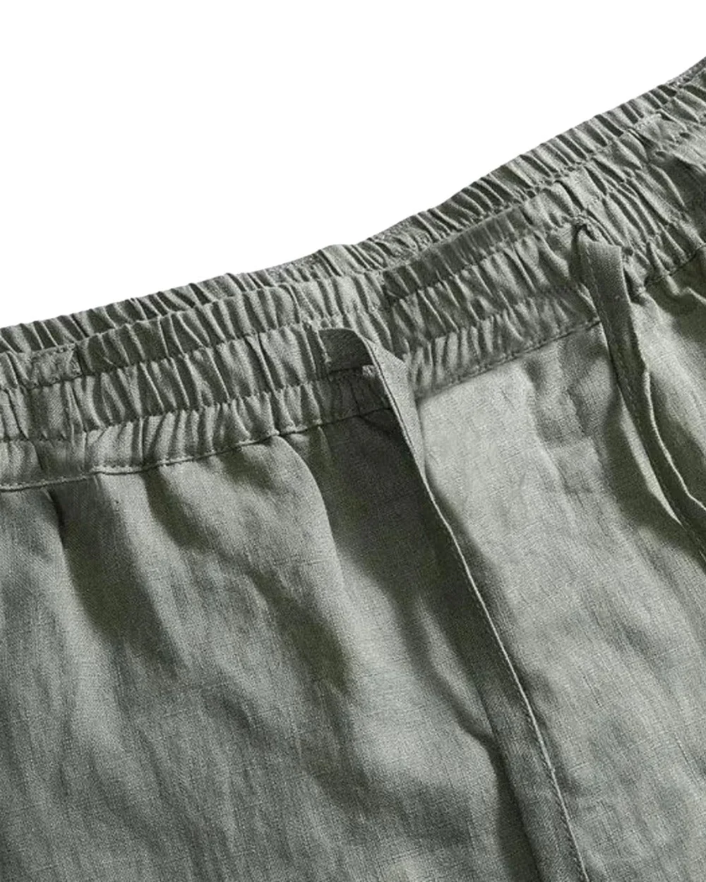 Harriet | Linen Elastic Waist Trousers