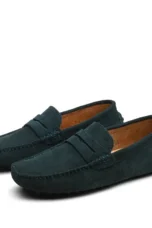 Vincent | Stitched Suede Slip-On Loafers