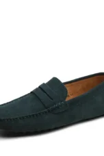 Vincent | Stitched Suede Slip-On Loafers