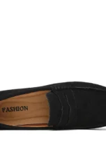 Vincent | Stitched Suede Slip-On Loafers
