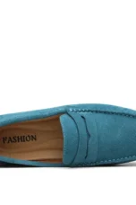 Vincent | Stitched Suede Slip-On Loafers