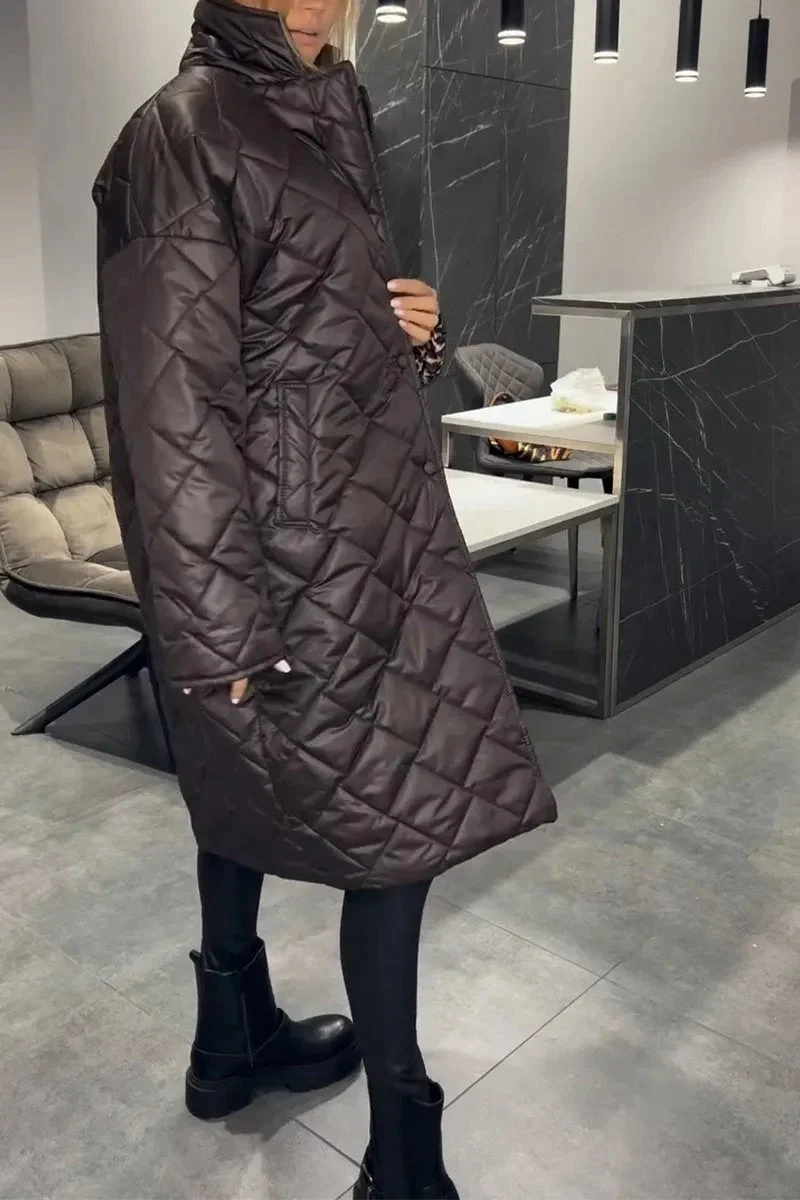 Gwendolyn | Reversible Quilted Coat