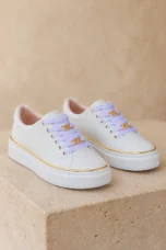 Kelsey platform lace-up sneakers - product view
